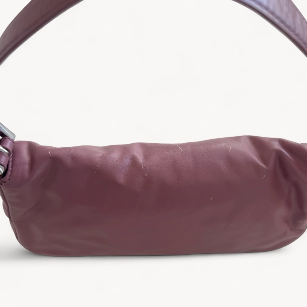 Fendi Mauve Leather Shoulder Baguette Bag - Picture 7 of 12